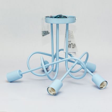 Pinnapealne lühter OXFORD 5xE27/15W/230V, sinine