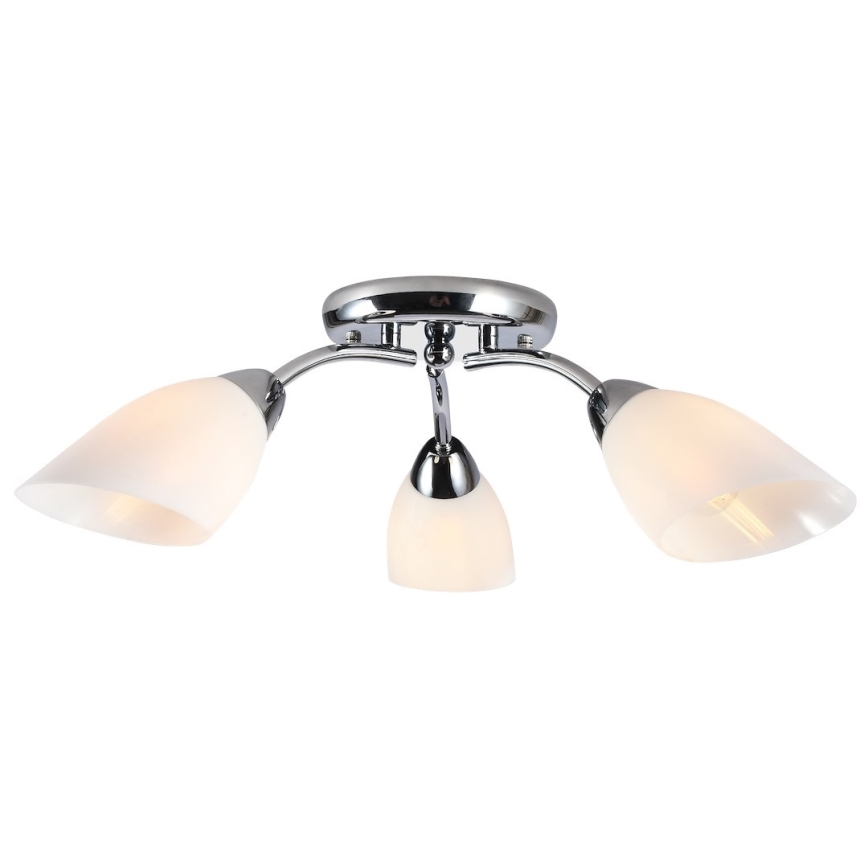 Pinnapealne lühter PORTOS 3xE14/10W/230V läikiv kroom