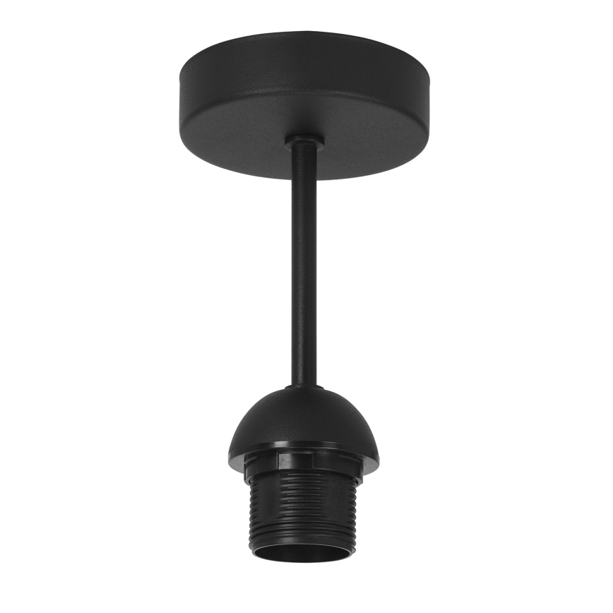 Pinnapealne lühter SARTA 1xE27/60W/230V Ø 45 cm must/juut