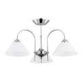 Pinnapealne lühter TAPER 3xE27/15W/230V läikiv kroom