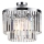 Pinnapealne lühter VETRO 4xE14/40W/230V läikiv kroom
