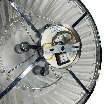 Pinnapealne lühter VETRO 4xE14/40W/230V läikiv kroom