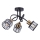 Pinnapealne lühter ZAHARA 3xE27/10W/230V must