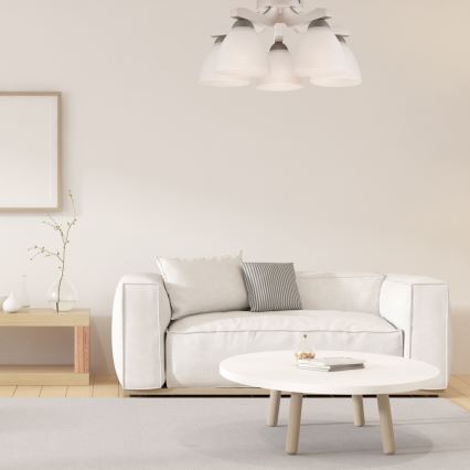 Seinavalgusti ADRIANO 5xE27/60W/230V pöök