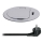 Pistiktorn lauale 1x230V + USB-C Power Delivery hõbedane/must