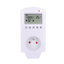 Pistikupesaga termostaat 230V/16A