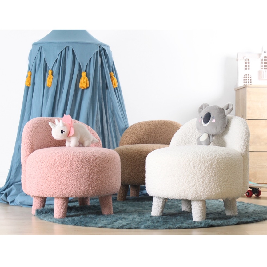 PIXI laste tugitool, läbimõõt 46 cm, roosa
