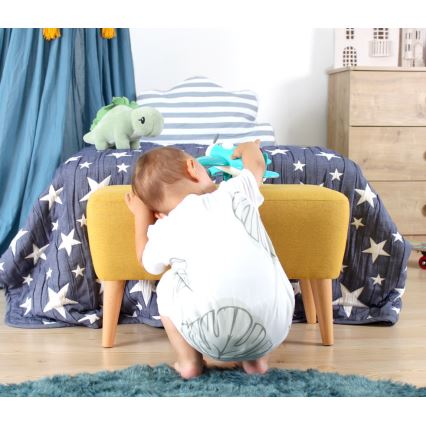 PIXI taburet 32x61 cm, kollane