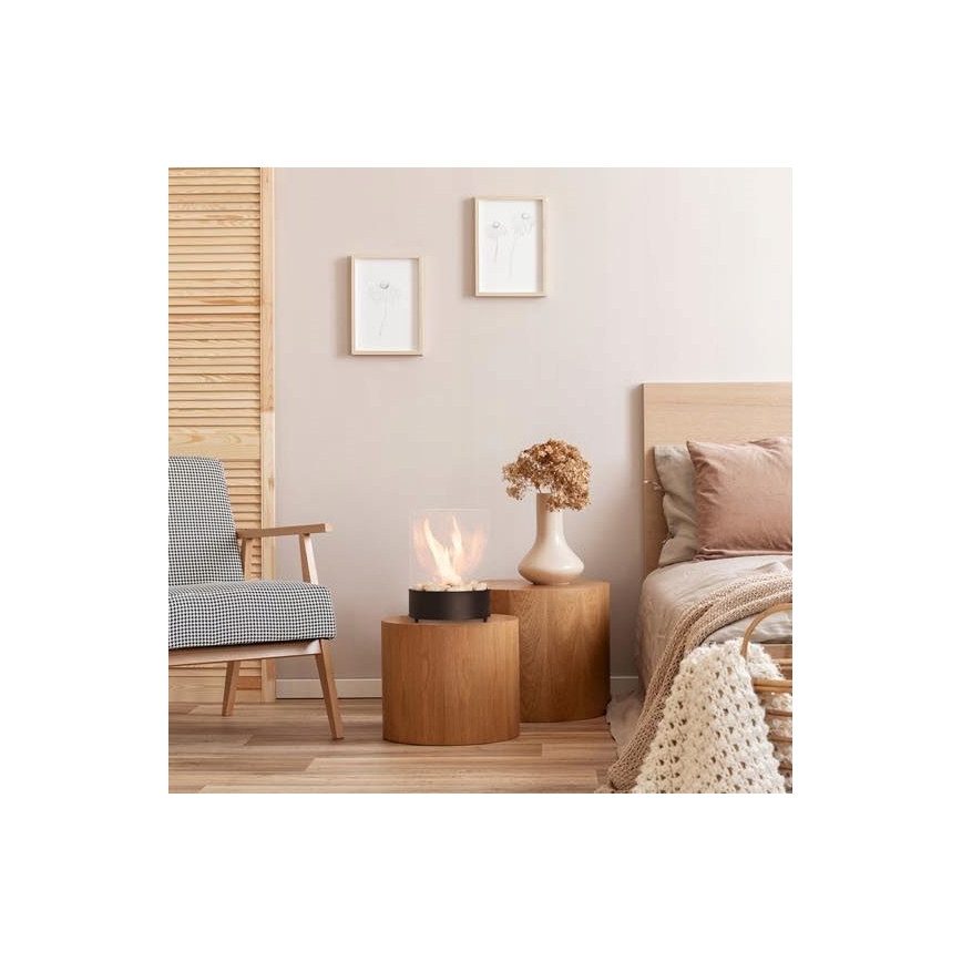 Planika - BIO kamin 36,3x25,1 cm 2,5kW must