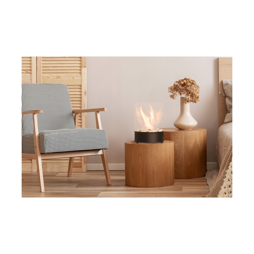 Planika - BIO kamin 36,3x25,1 cm 2,5kW must