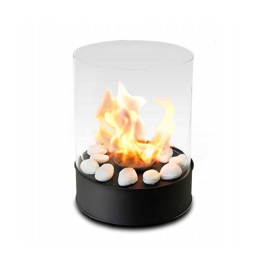 Planika - BIO kamin 36,3x25,1 cm 2,5kW must