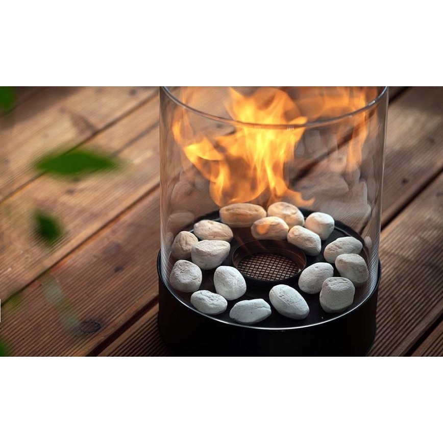 Planika - BIO kamin 32,1x25,1 cm 2,5kW must
