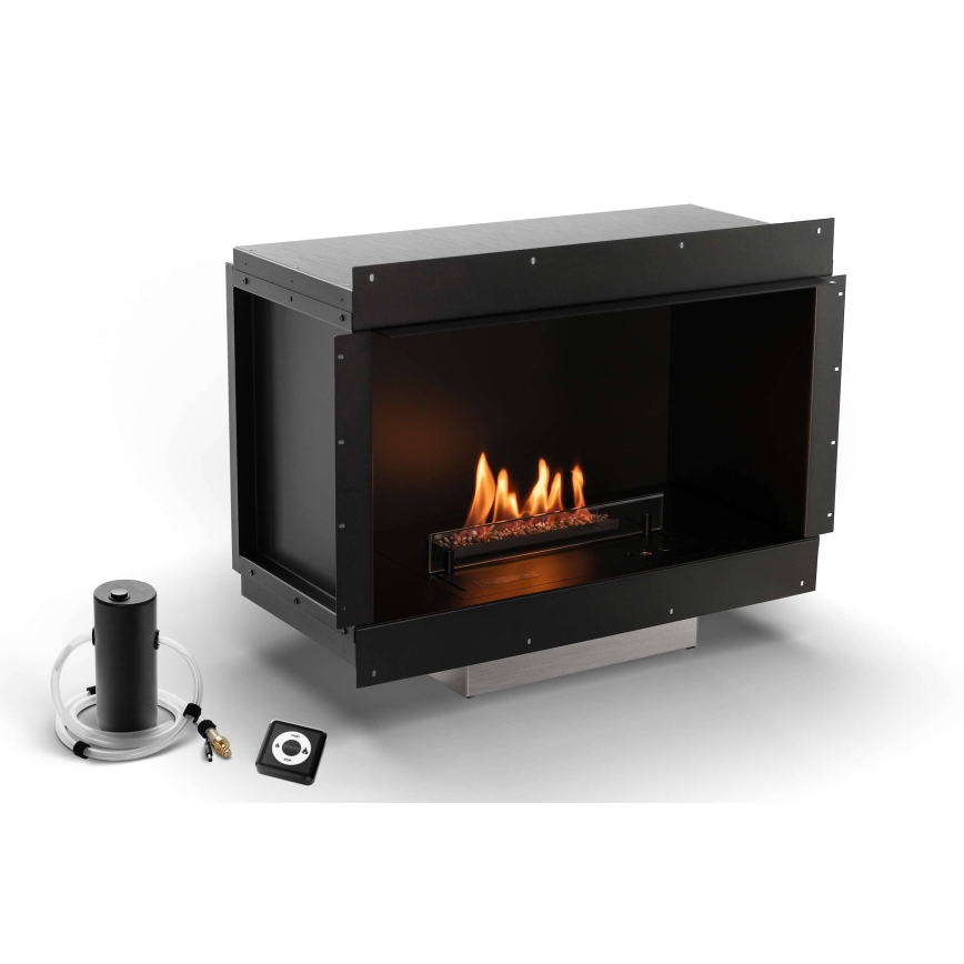 Planika - Sisseehitatud universaalne BIO kamin kaugjuhtimispuldiga 56,2x75 cm 2,5kW/230V