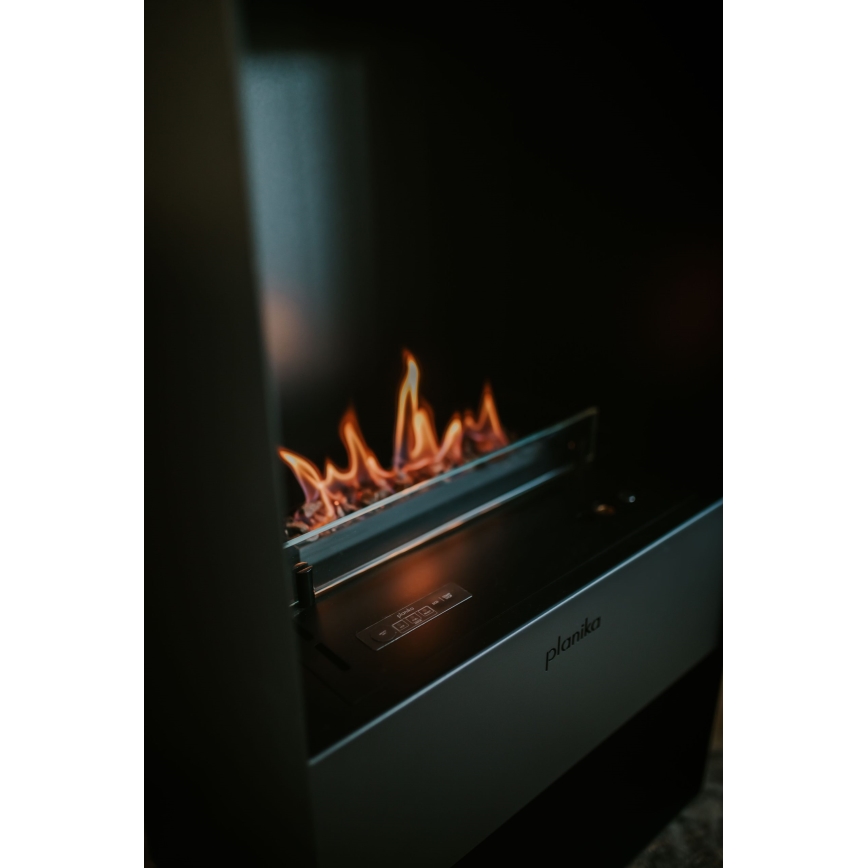 Planika - BIO kamin kaugjuhtimispuldiga 83,5x48 cm 2,5kW/230V must