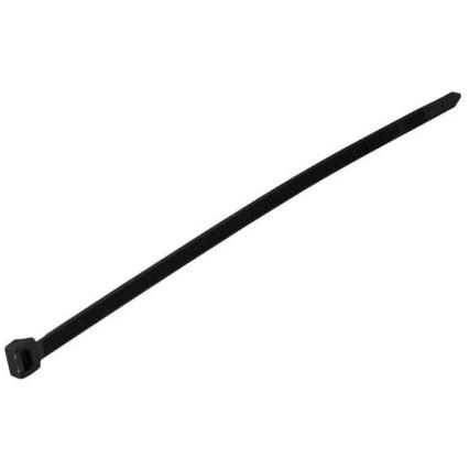 Plastik kaablisidemed 2,5x100mm 100 tk must