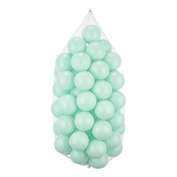 Plastikust mängupallid 50 tk d. 7 cm münt