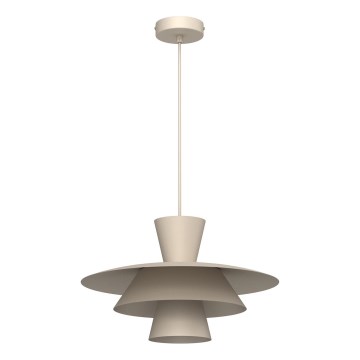 PLATO ripplamp kaabliga 1xE27/15W/230V beež
