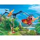 Playmobil - Laste ehituskomplekt, helikopter Pterodaktüüliga 39 tk
