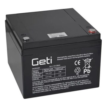 Pliihappeaku VRLA AGM 12V/28Ah