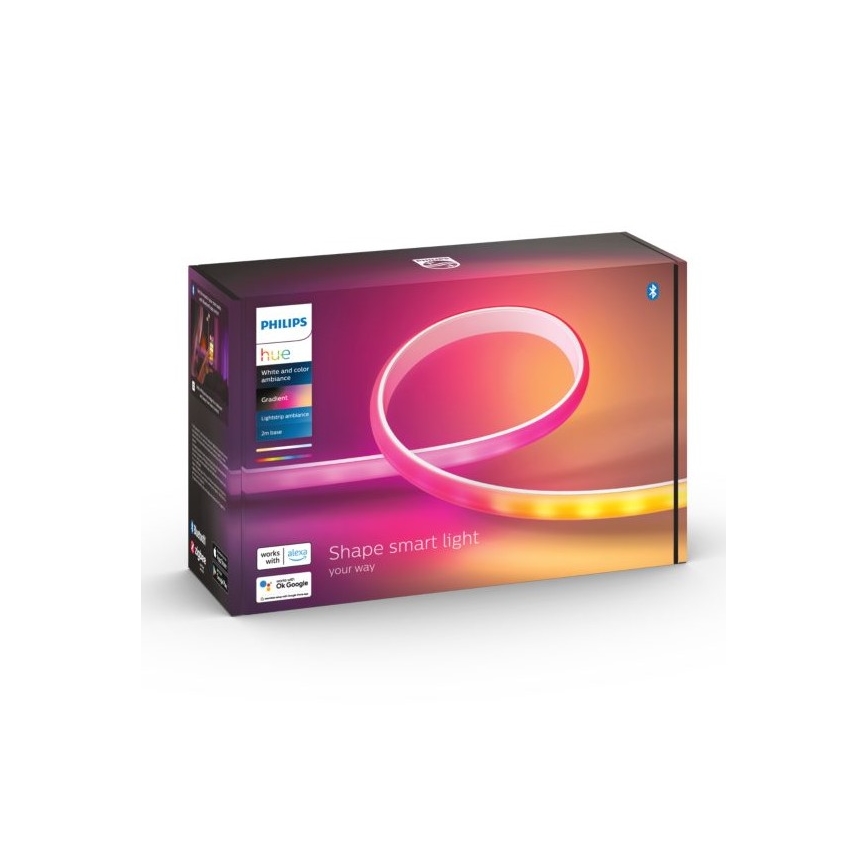 Põhikomplekt - LED RGBW Hämardatav riba Philips Hue WHITE AND COLOR AMBIANCE LED/20W/230V 2 m