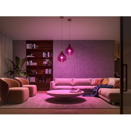 Põhikomplekt Philips Hue WHITE AND COLOR AMBIANCE 3xE27/9W/230V 2000-6500K + ühendusseade