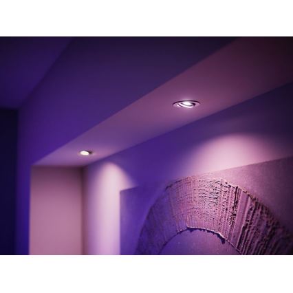 Põhikomplekt Philips Hue WHITE AND COLOR AMBIANCE 3xGU10/5,7W/230V 2000-6500K + seade ühendamiseks