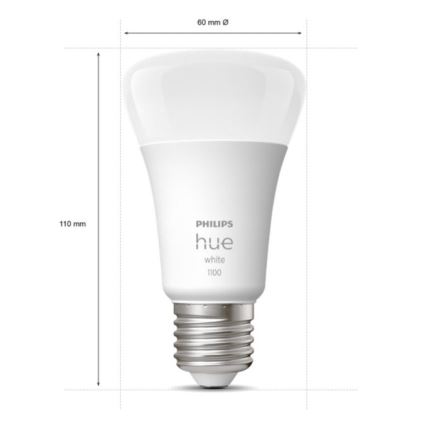 Põhikomplekt Philips Hue WHITE 3xE27/9,5W 2700K + ühendusseade