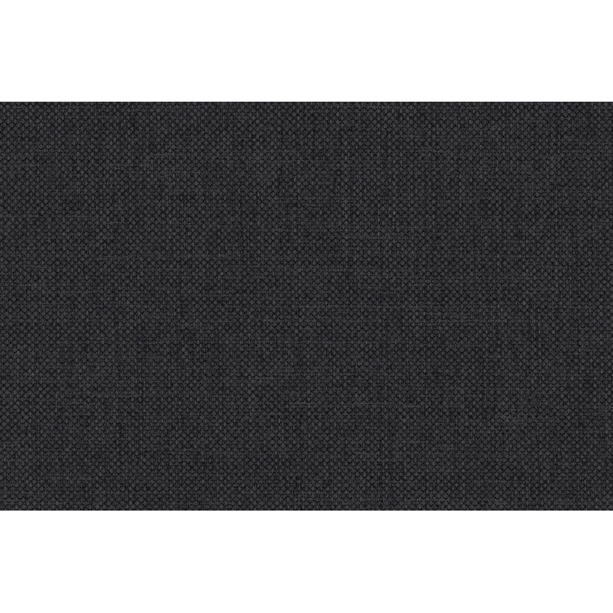 Polsterdatud päevavoodi ARLY universaalse vasak-/parempoolse peatsiga 110x200 cm antratsiit/valge