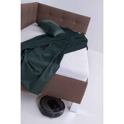 Polsterdatud voodi hoiuruumiga ilma madratsita MARIA PETITE 120x200 cm pruun