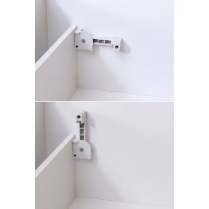 Polsterdatud voodi MARIA 160x200 cm koos madratsiga ja panipaigaga, hall