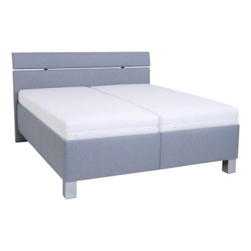 Polsterduba ilma madratsit ALIS 180x200 cm heledhall