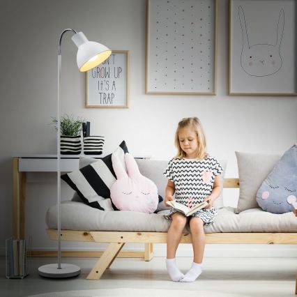 Põrandalamp 1xE27/25W/230V valge