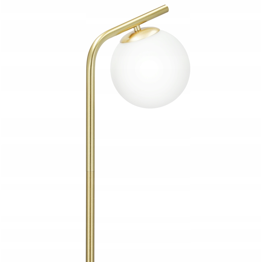 Põrandalamp 1xE27/40W/230V kuldne/valge