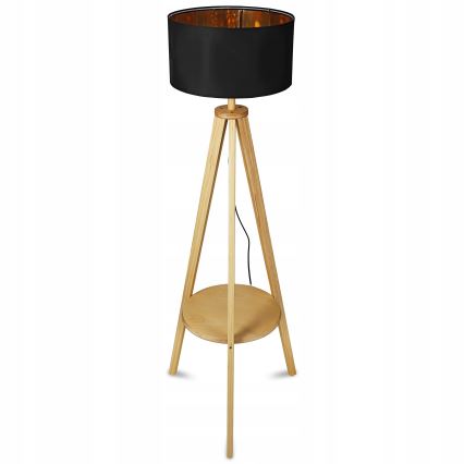 Põrandalamp 1xE27/40W/230V must