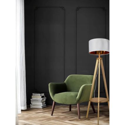 Põrandalamp 1xE27/40W/230V valge