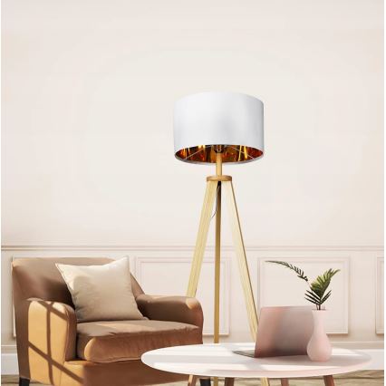 Põrandalamp 1xE27/40W/230V valge