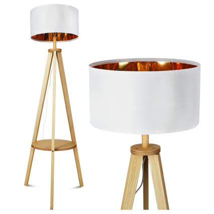 Põrandalamp 1xE27/40W/230V valge