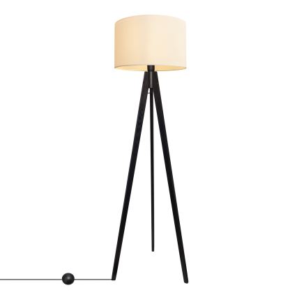 Põrandalamp ALBA 1xE27/15W/230V kreemikas/mänd