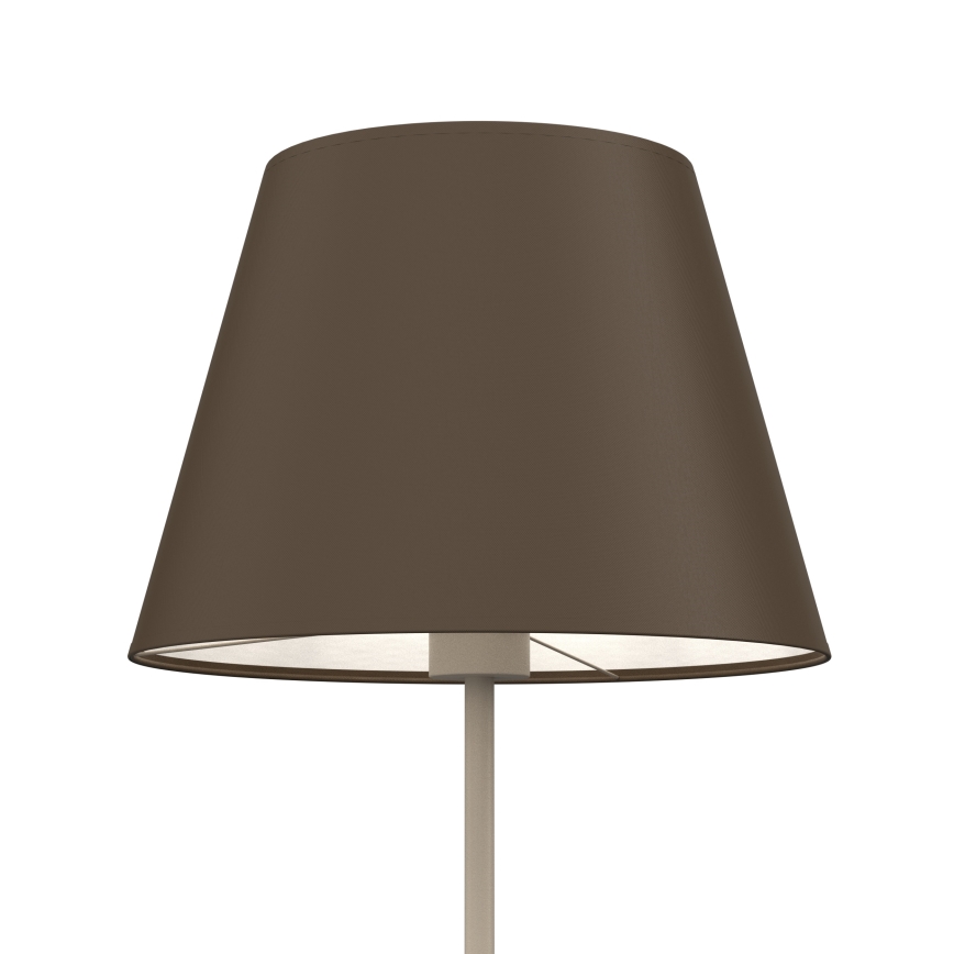 Põrandalamp ARDEN 1xE27/15W/230V beež/pruun