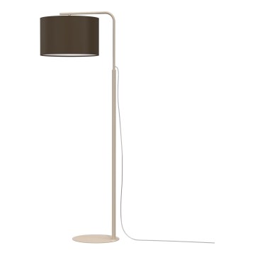 Põrandalamp ARDEN 1xE27/15W/230V beež/pruun