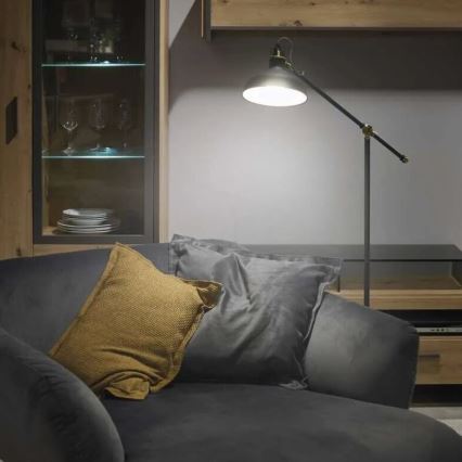 Põrandalamp ARTHUR 1xE27/25W/230V hall