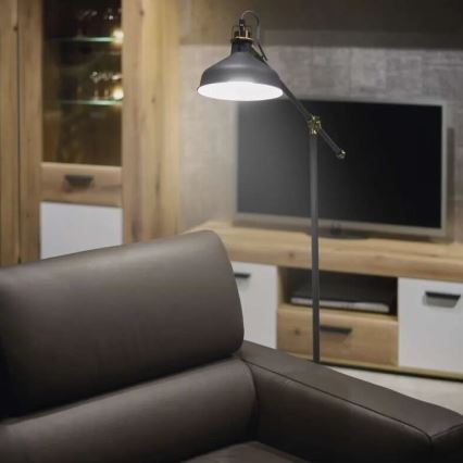 Põrandalamp ARTHUR 1xE27/25W/230V hall