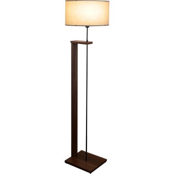 Põrandalamp AYD 1xE27/40W/230V beež/pruun