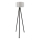 Põrandalamp AYD 1xE27/40W/230V must/valge