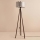 Põrandalamp AYD 1xE27/40W/230V pruun/must/valge