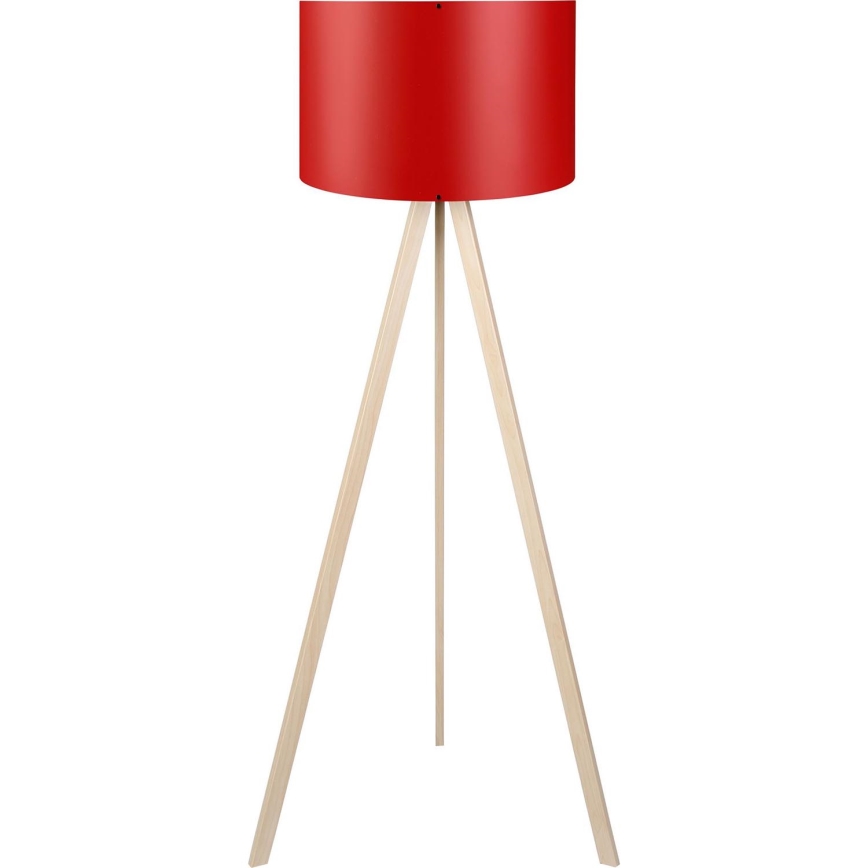 Põrandalamp AYD 1xE27/40W/230V punane/beež