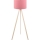 Põrandalamp AYD 1xE27/40W/230V roosa/beež