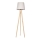 Põrandalamp CONE 1xE27/60W/230V mänd, kreemjas