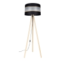 Põrandalamp CORAL 1xE27/60W/230V beež/must/kuldne