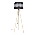 Põrandalamp CORAL 1xE27/60W/230V beež/must/matt kroom